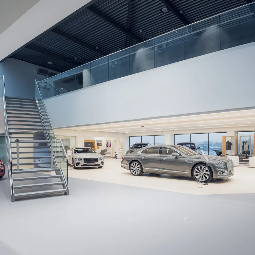 bentley showroom