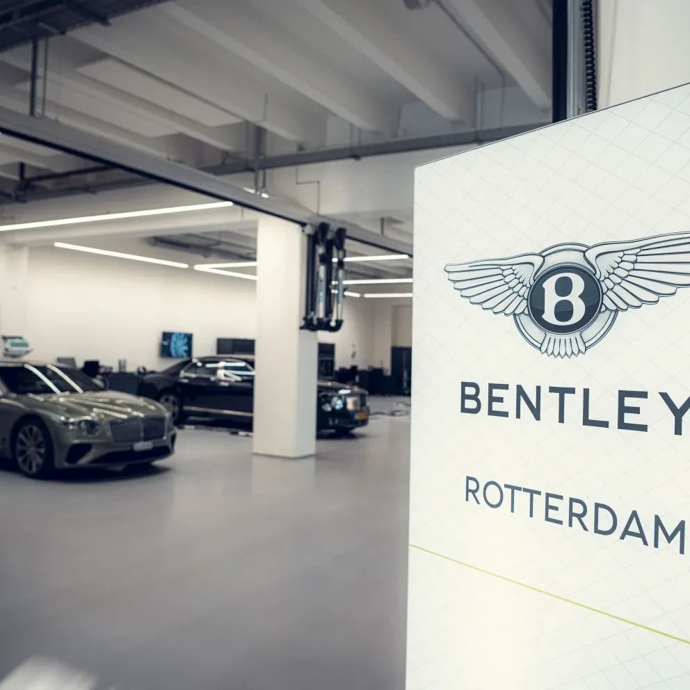 bentley rotterdam werkplaats