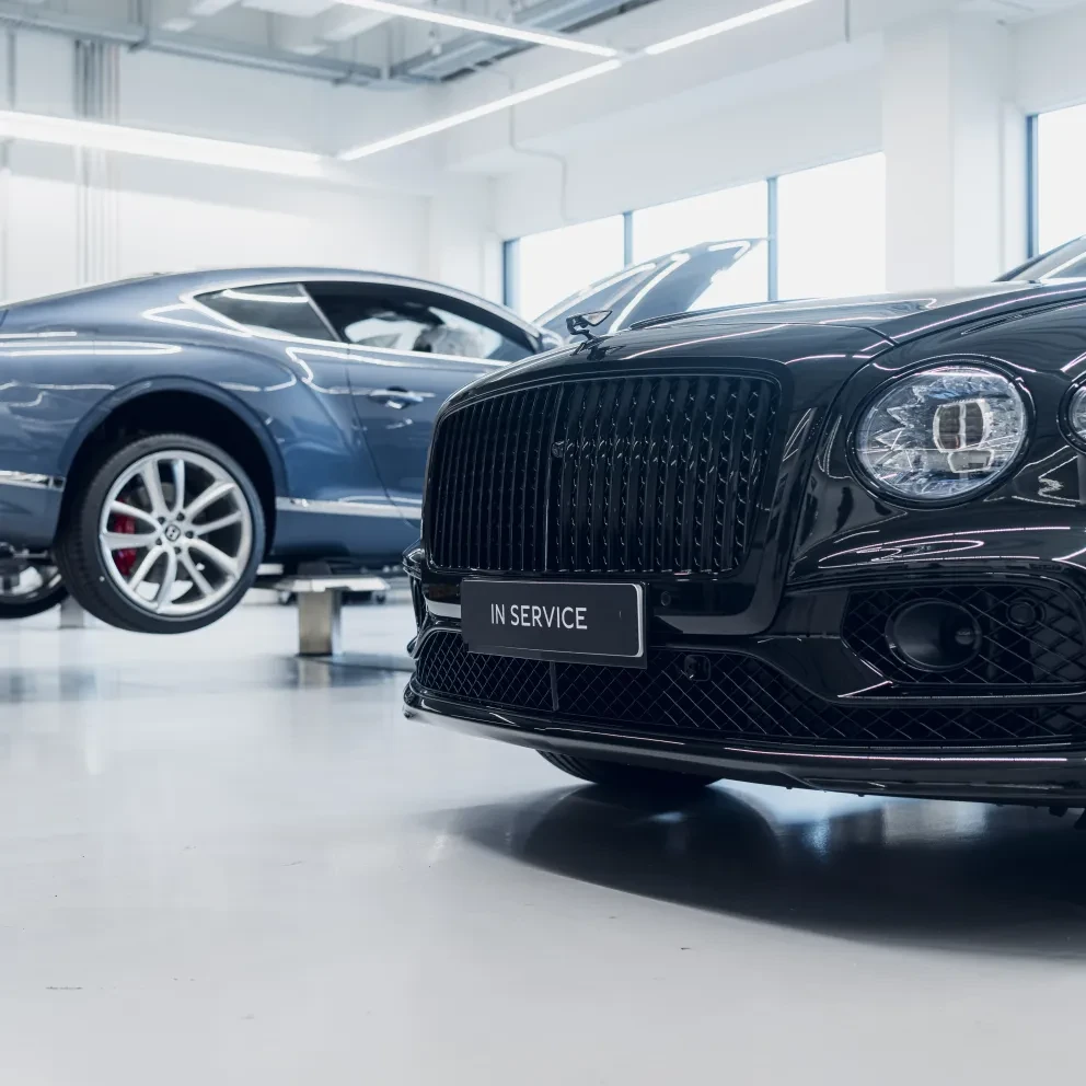 Bentley-werkplaats