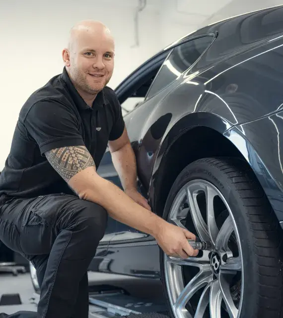 Portretfoto Sander Prins Bentley Rotterdam