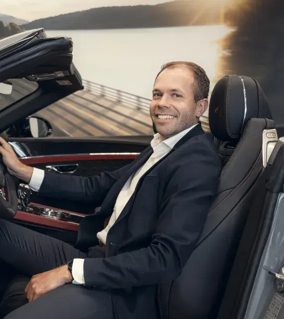 Portretfoto Jaap van Winden Bentley Rotterdam