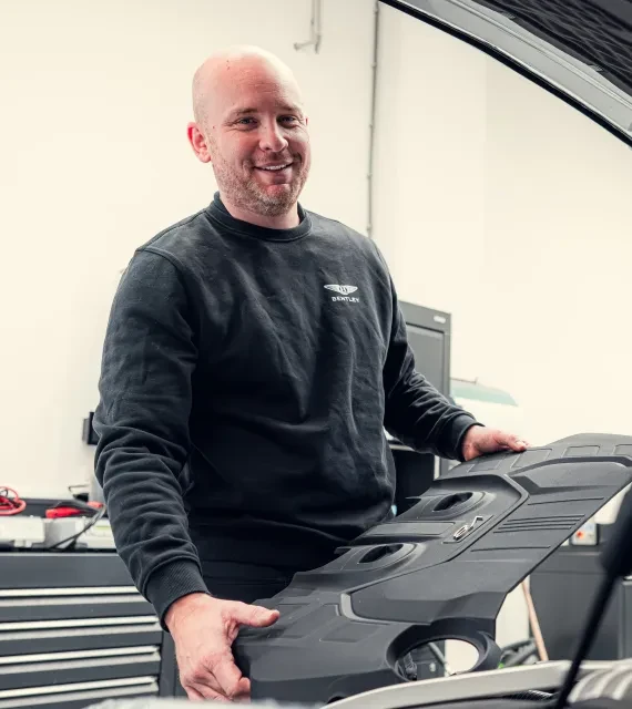 Portret Sander Prins Bentley 