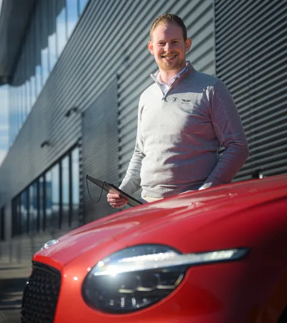 Portret Edwin de Swart Bentley