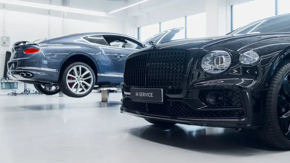 Bentley-werkplaats