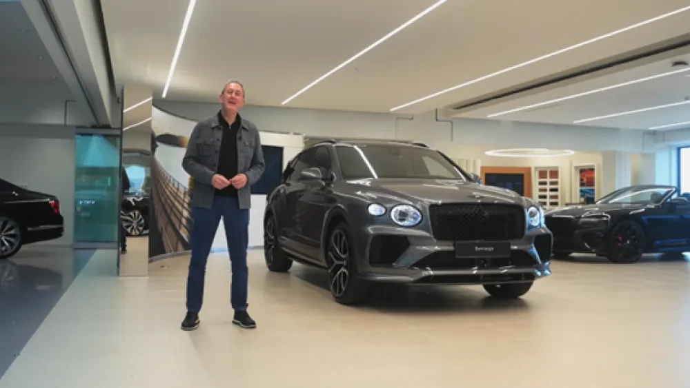 Bentayga Speed Showroom met Dirk-Jan Visser