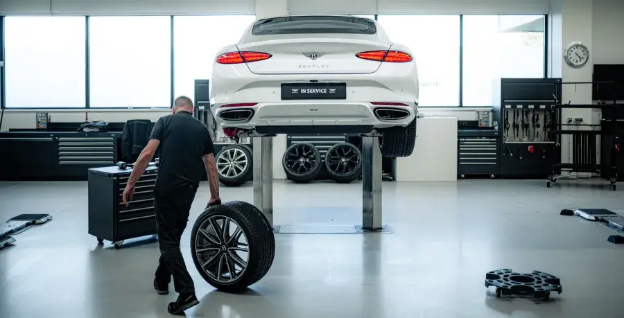 New Continental GT Speed in de werkplaats