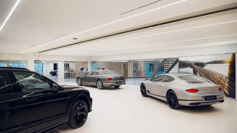 bentley showroom